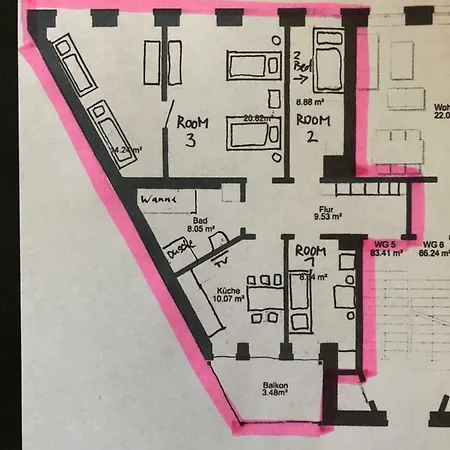 Leipzig-suites - Hostel-apartment Lindenauer Markt *